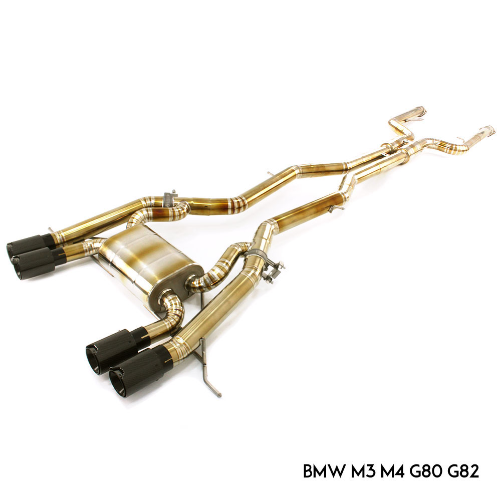 Catback d'échappement chaud pour système de tuyau d'échappement BMW M3 M4 G80 G82 G8X S58